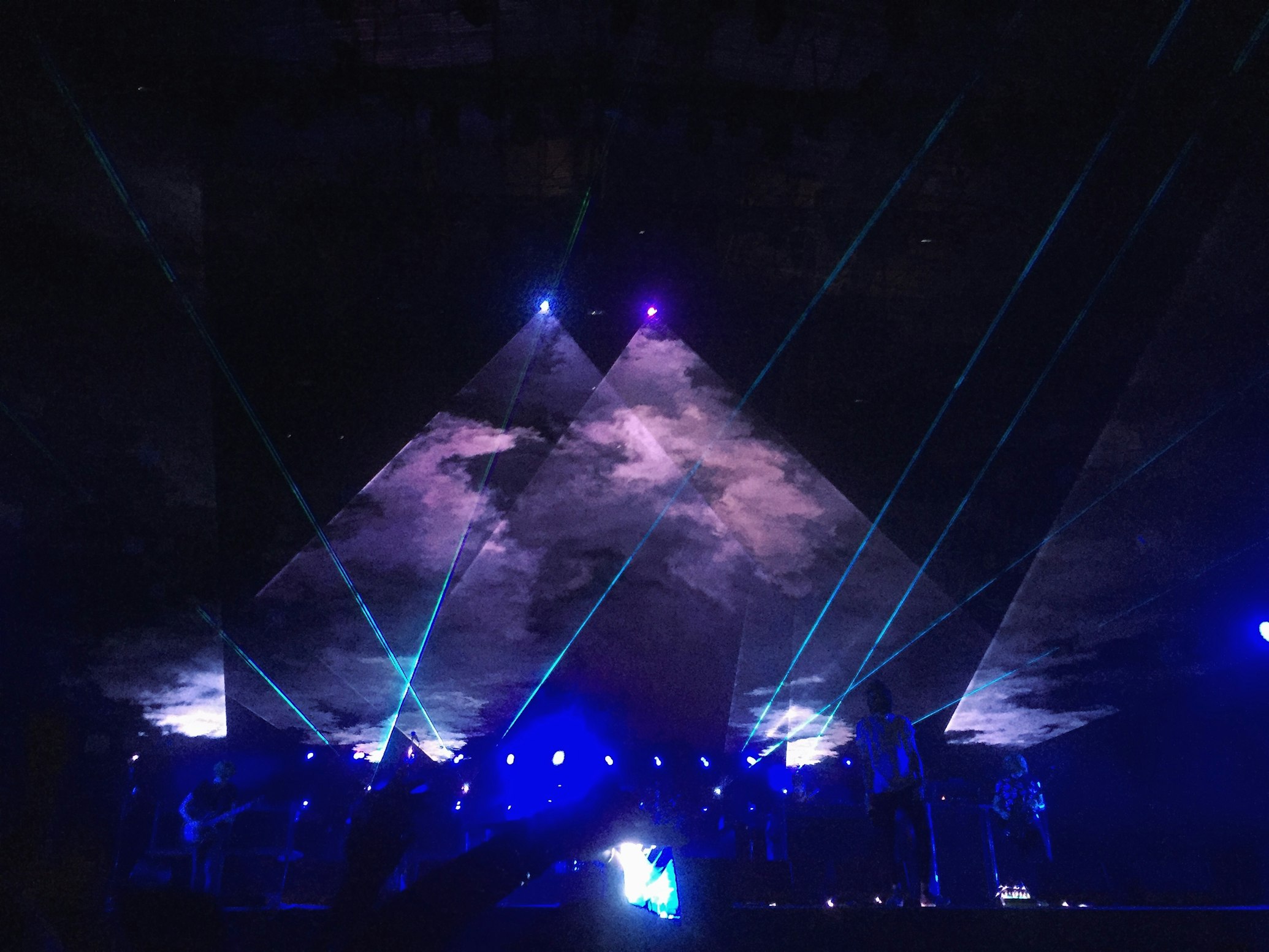 Portuguese and Brazilian musicians sharing the stage in a cultural exchange concert